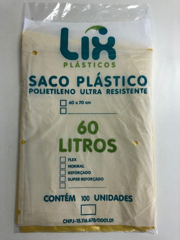 Saco 60 LT Lix Preto